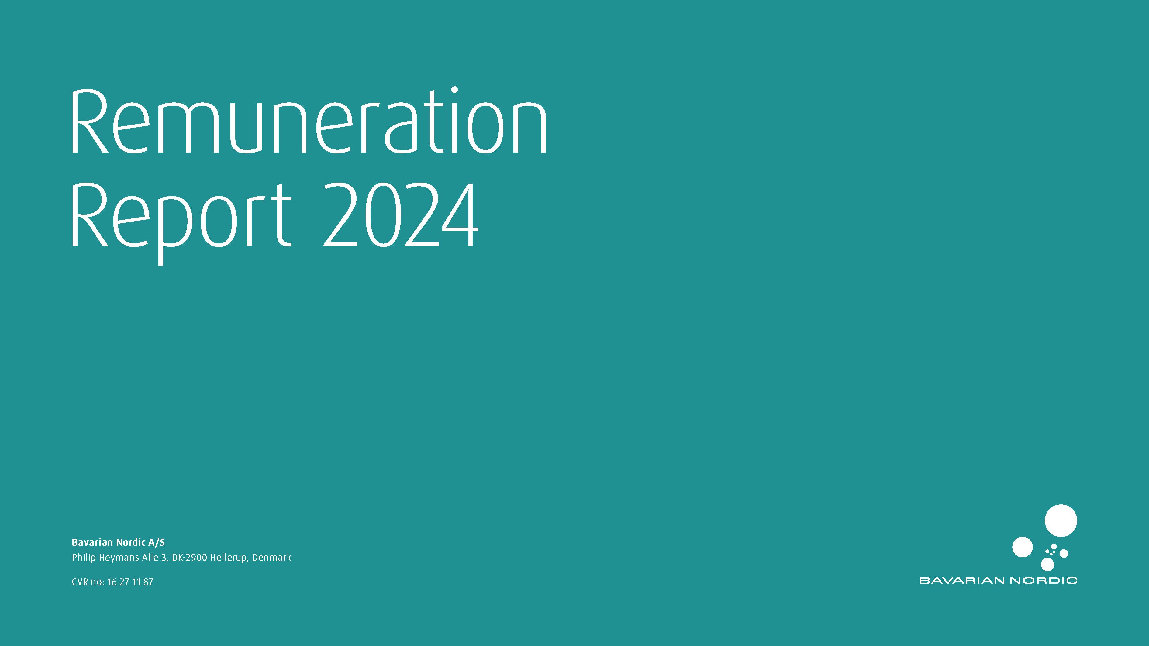 Bavarian Nordic Remuneration Report 2024